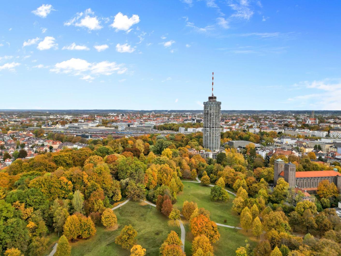 Ma Suite -New-23Floor-Fantasticview-Center Augsburg Exterior photo